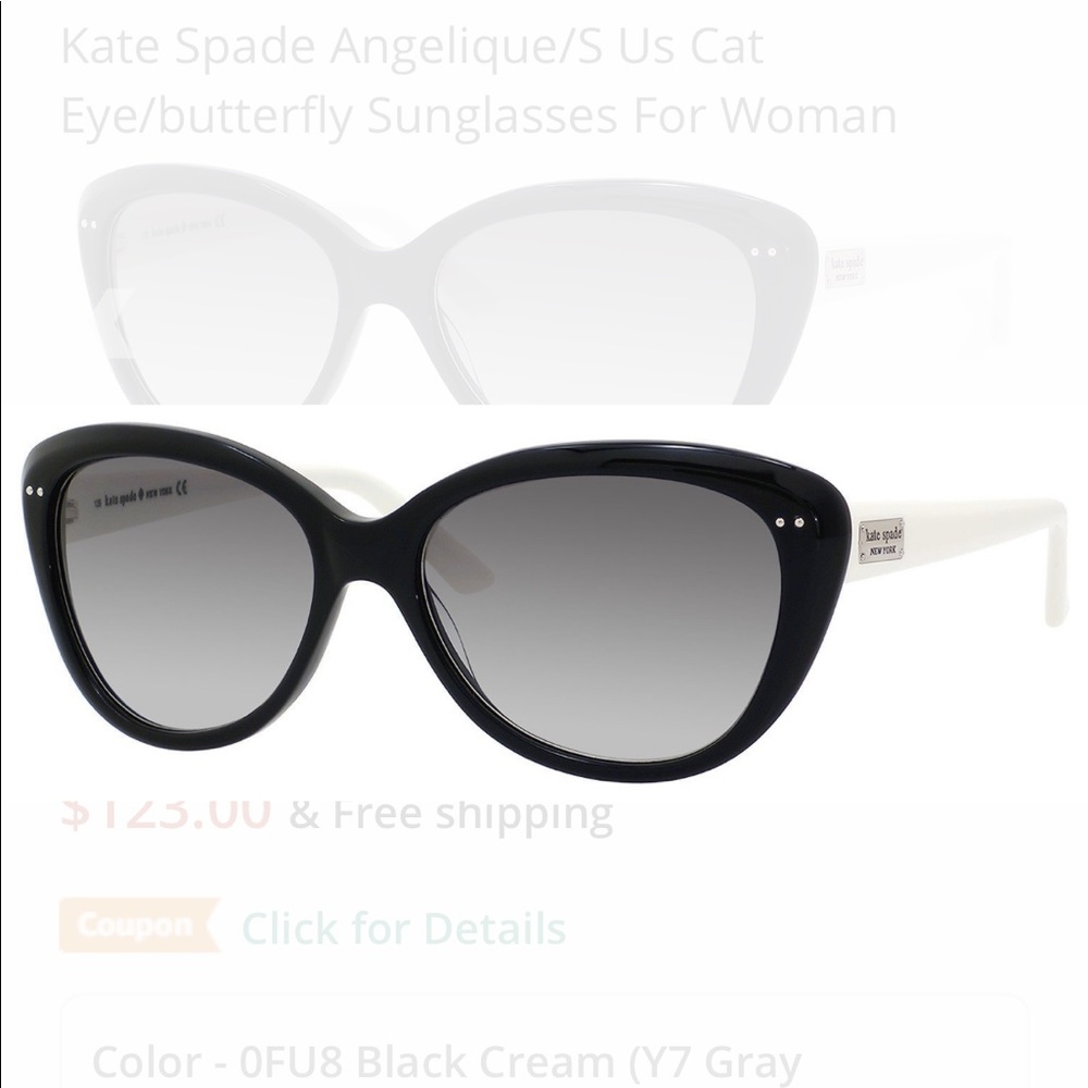 NWT Kate Spade Angelique JUH sunglasses